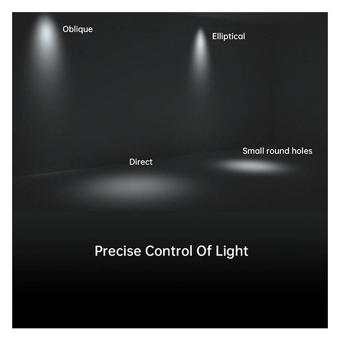 Aurashine Aluminum Housing Built-In Anti-Glare Cob Spotlight Light Ceiling Recessed Led Downlight