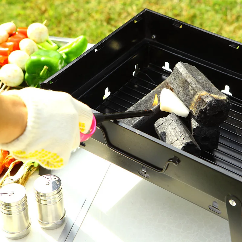 Professional Manufacturer  Outdoor Portable Fireproof Charcoal Barbecue BBQ Grill