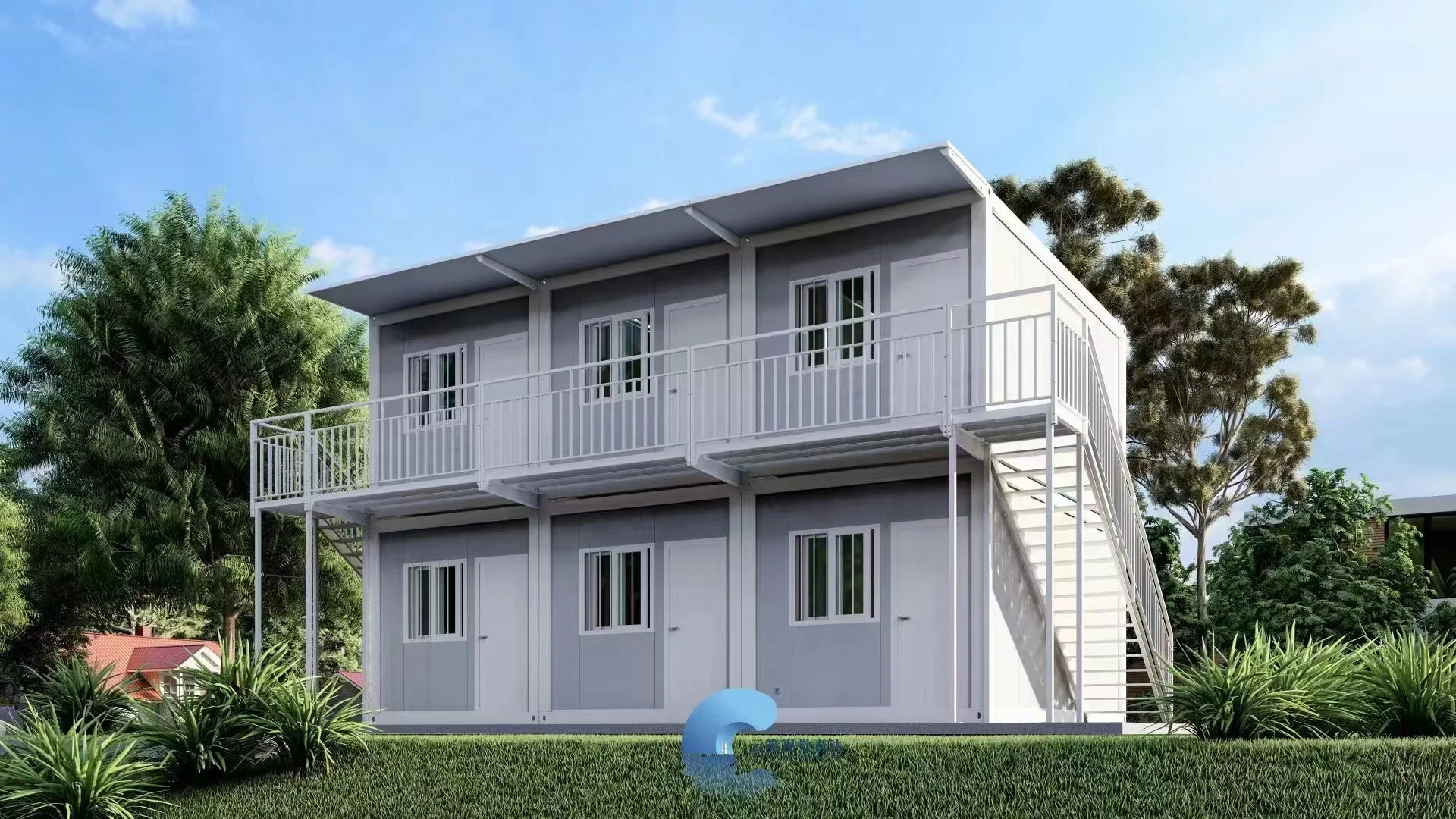 Fast installation of luxury packing box container house have bedroom bathroom factory wholesale price