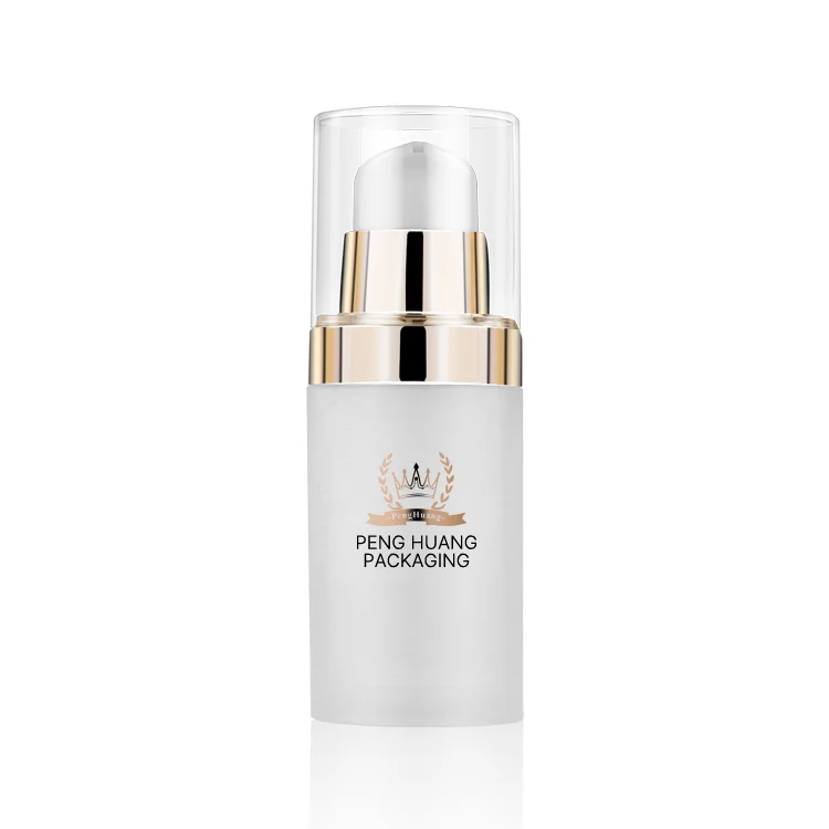 Оптовая продажа под заказ 20 мл 40 80 100 120 стеклянная бутылка для лосьона увлажняющая банка крема матовый роскошный набор косметики