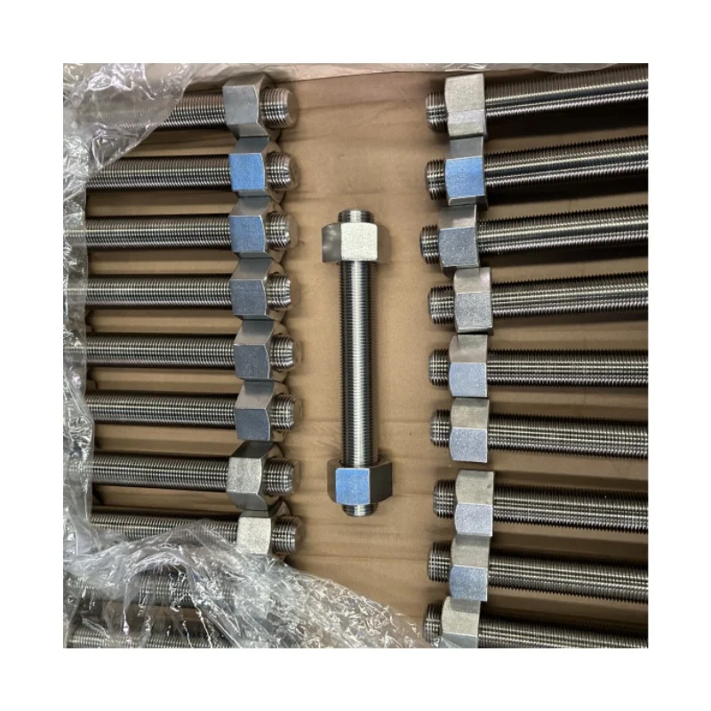 Special Material Fastener C276 A193 B8M A453 Grade 660 Full Thread Stud Bolt DIN 976