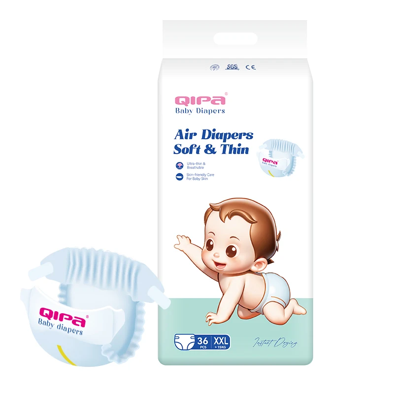 Super Absorbent Performance Babi Diaper Wholesale Super Breathable Disposable Baby Diaper Custom Logo Baby Tape Diapers Size 2/4