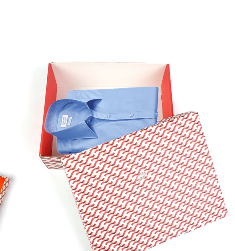 Chinese Manufacturers Kraft Cardboard Foldable Shirt Box
