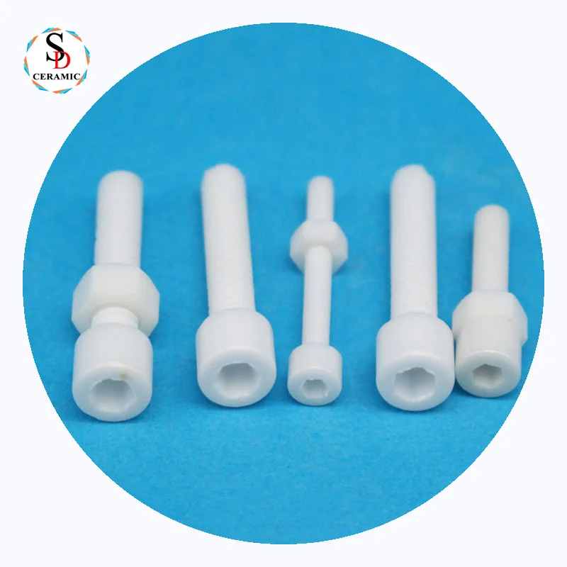 Zirconia Ceramic Screw Bolt And Nuts