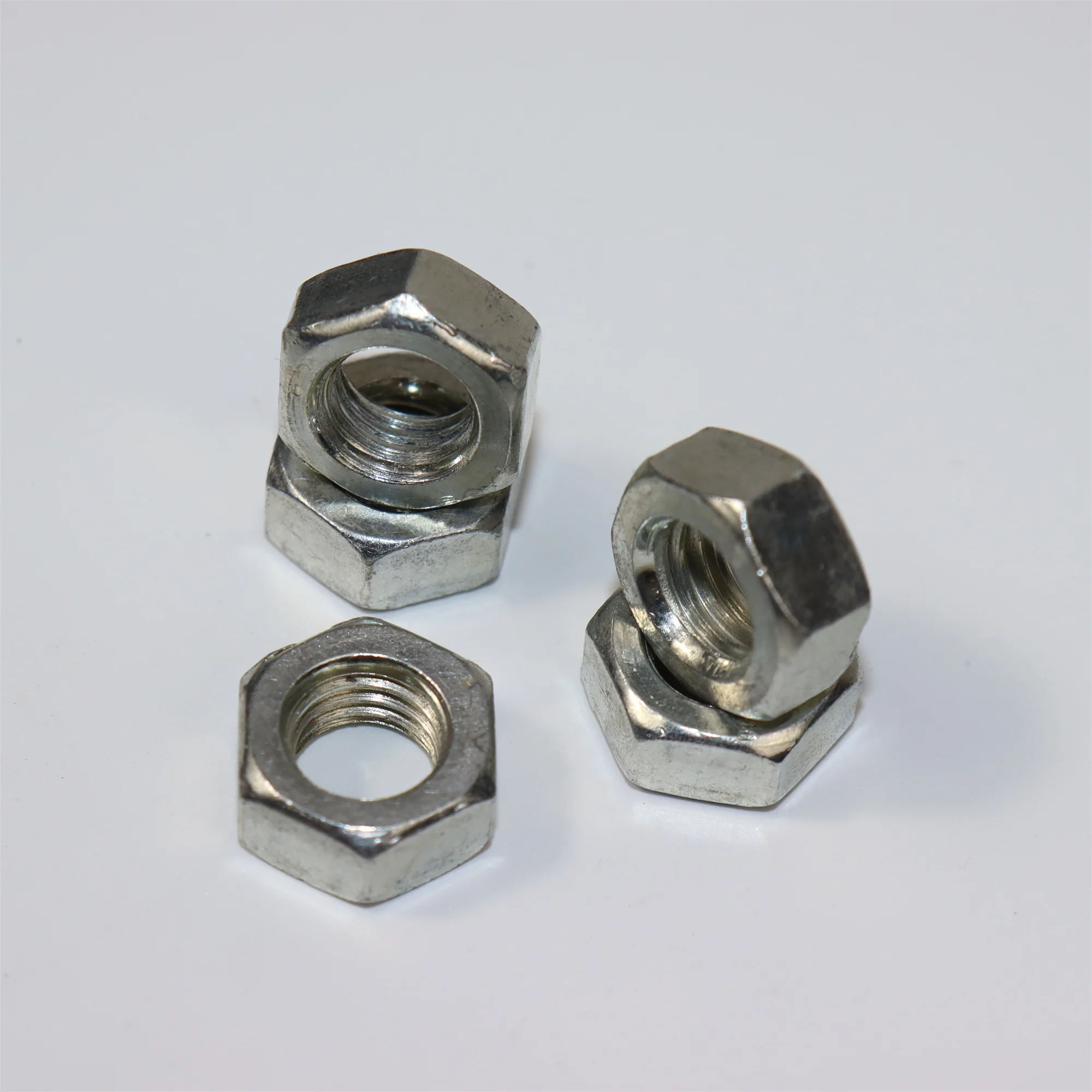 Factory direct sale ASME B 18.2.2 hex nut m8 m16 hex nut for bolt