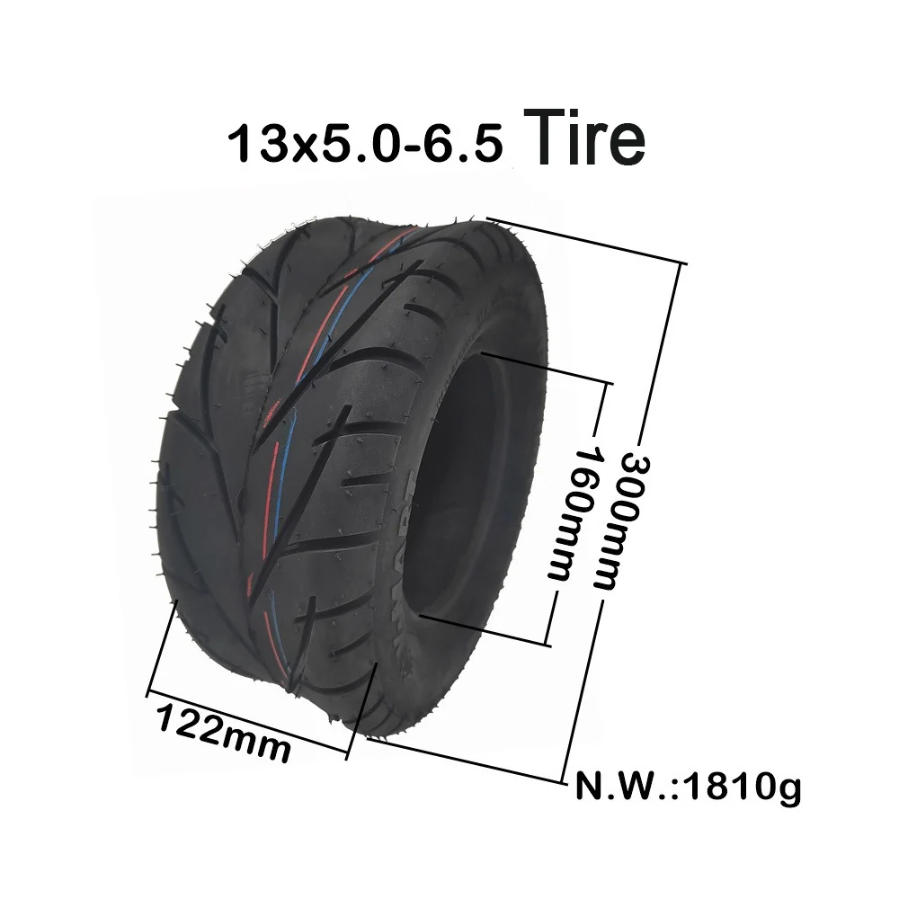 High Quality Electric Scooter 13x5.0-6.5 Tubeless Tire