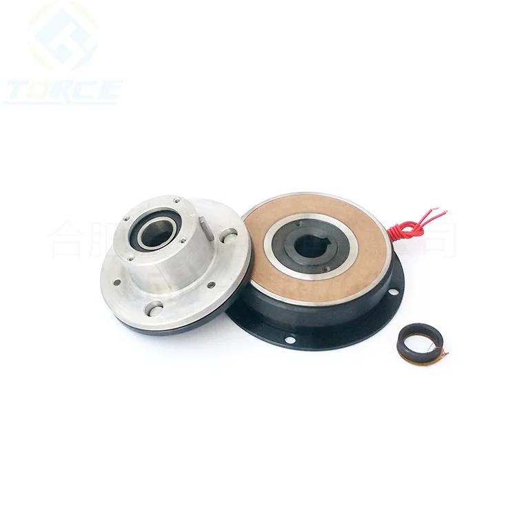 TQESC1-10B 24VDC 10NM Single piece dry energized electromagnetic clutch small plate shaft installation
