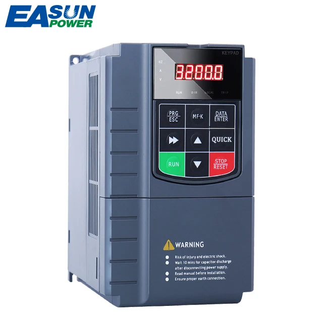 5.5KW постоянного тока в переменный ток переменного три 3 фазы 220V выход солнечный инвертор водяного насоса на солнечной