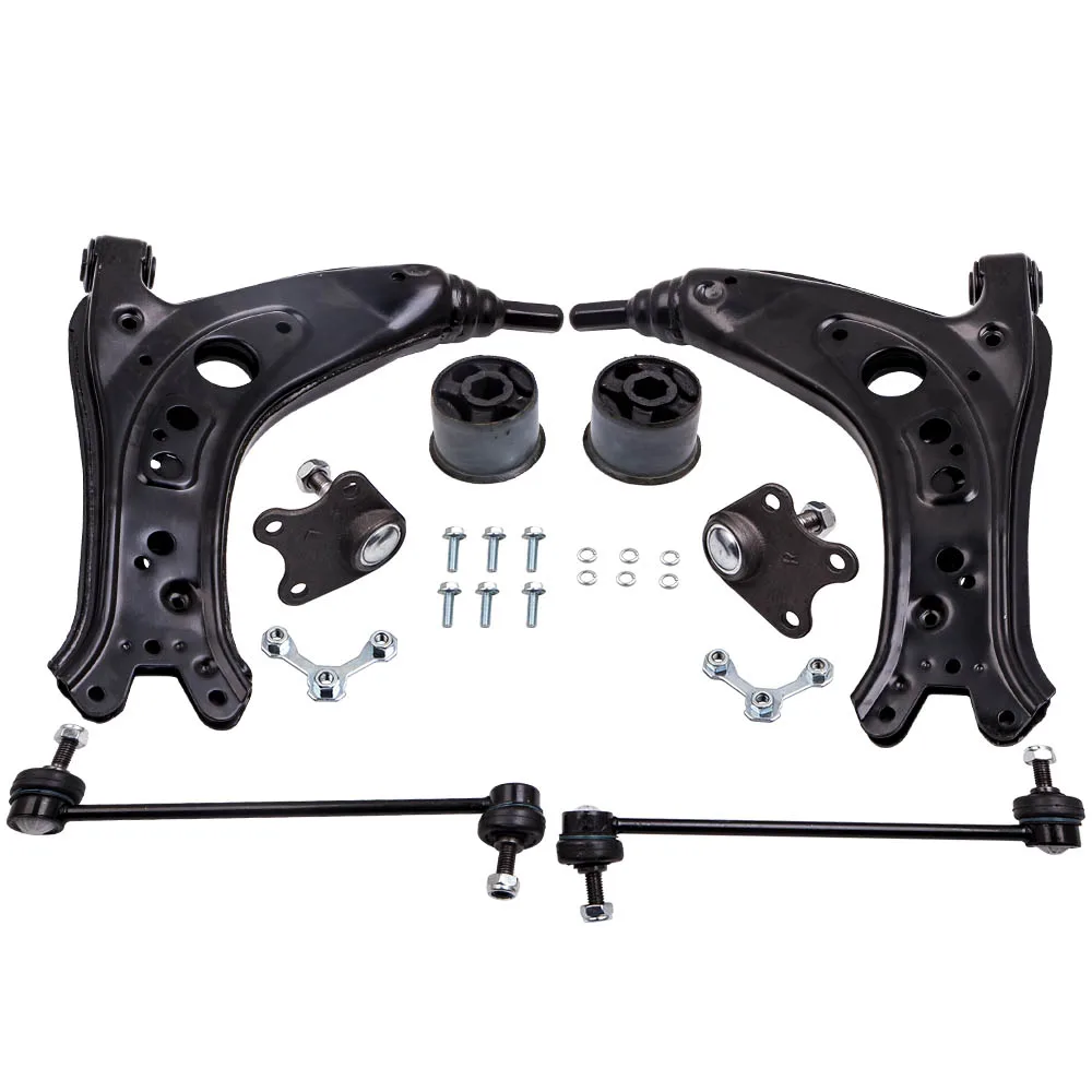 Front Lower Suspension Control Arm Kit For VW Polo MK5 9N 2002-2010 6Q0407151D