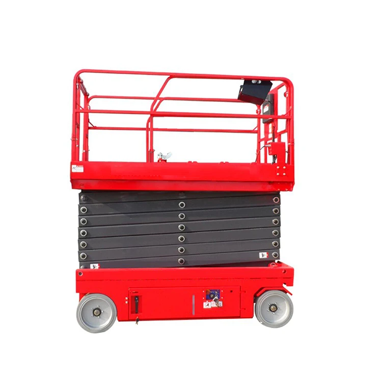 EX16W 16m самоходный гидравлический Электрический одобренный Ce ножничный подъемник производитель Индия 230 кг