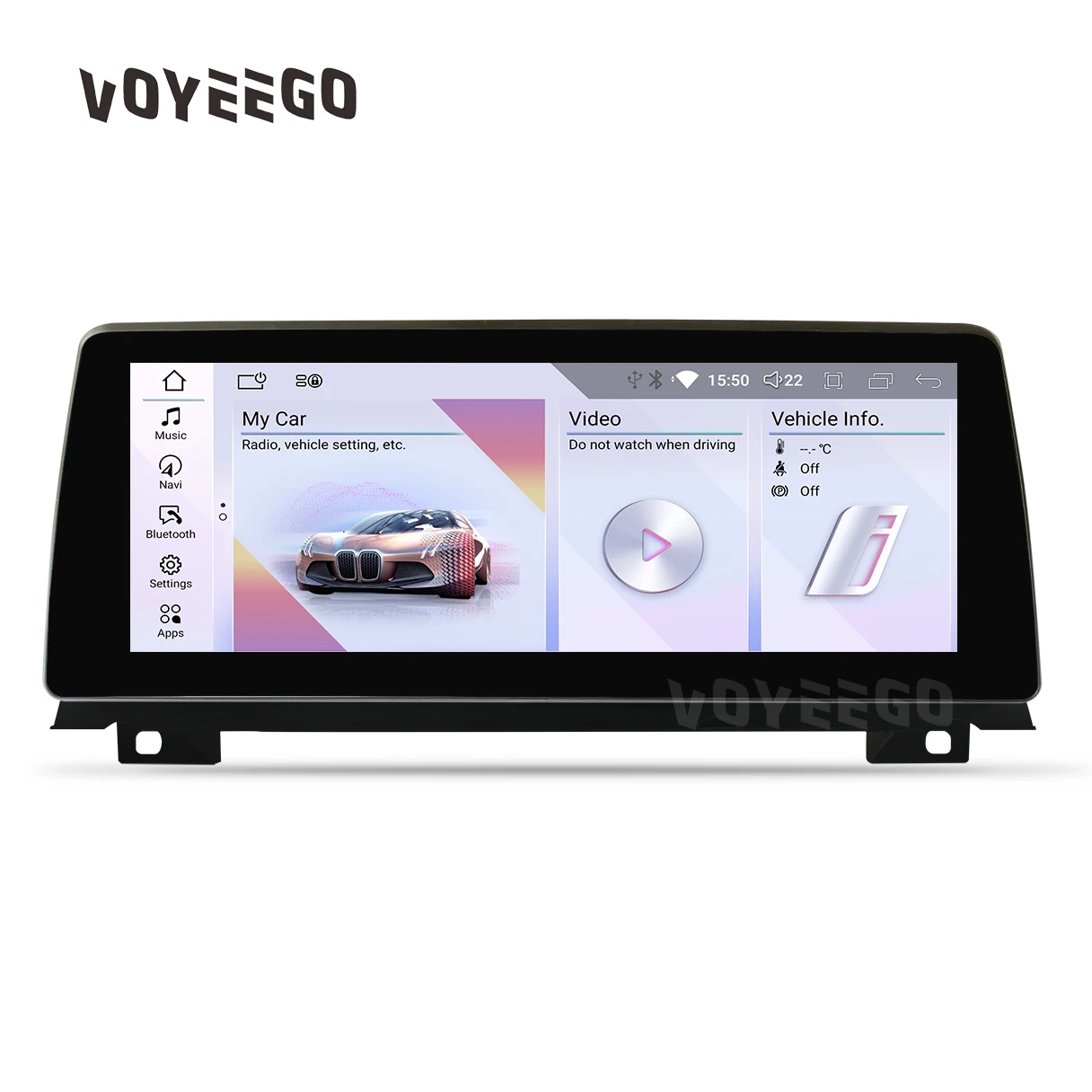 Voyeego 10.25 Inch 8 Core 8+64GB Upgrade Screen Android Multimedia Player For BMW 7 Series F01 F02 2009-2016