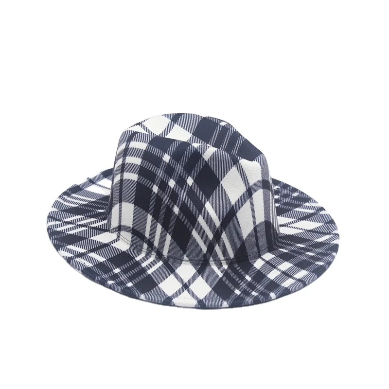 Wholesale Unisex Fashion Autumn and Winter Felt Fedora Hat Classic British Church Jazz Hat