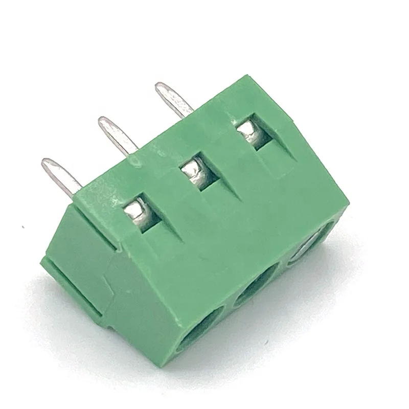 HQ127V-5.0mm 300V 26-14AWG pcb tb terminal block manufacturer screw connector vertical type