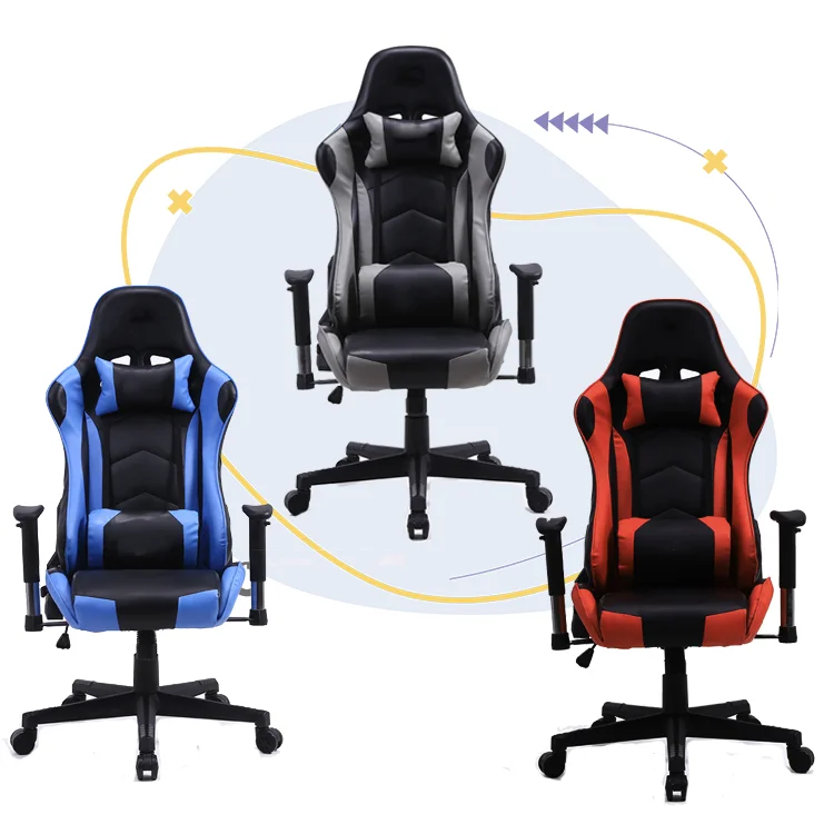 Executive Ergonomic Office silla gaming 1 piece silla gaming scorpion Chair with Headrest