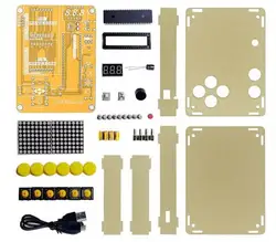 Electronic DIY Soldering Project Game Kit Retro Classic Electronic Soldering Kit Snakes/Race Cars/Space Invaders