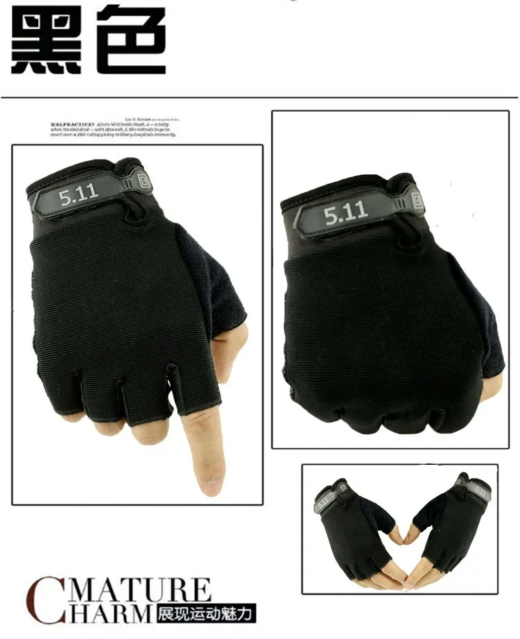 cheap half finger cycling gloves Riding wear-resistant non-slip training driving gloves sports climbing fighting fitness gloves