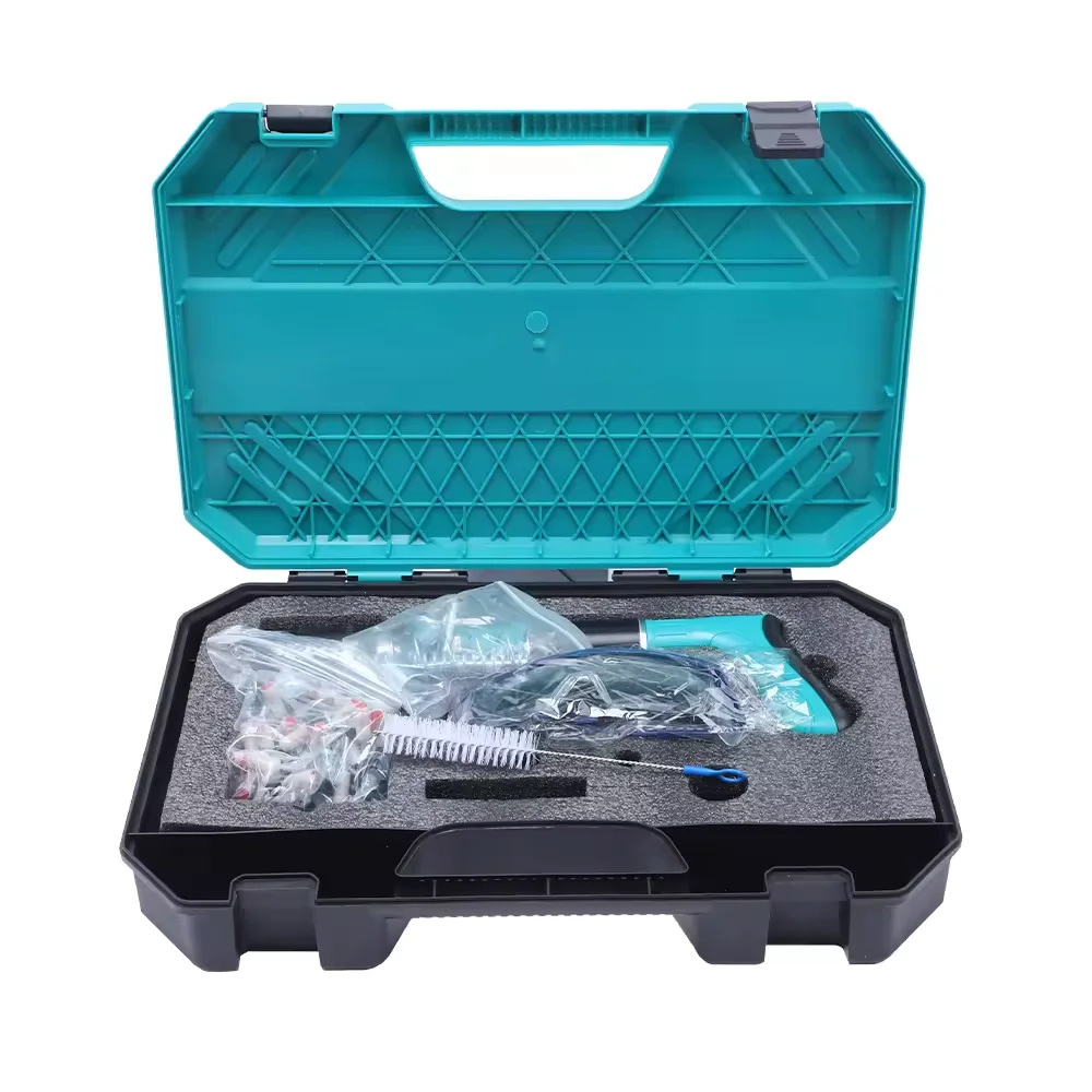 50Nails Mini Nail Gun Manual Nailing Gun Cordless Household Strong Concrete Ceiling Nails Shooting Gun For Steel Wood