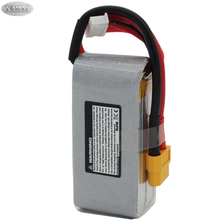 Customized Bateria 100C 14.8V 7.4V 1500Mah Rc Lipo Battery Rechargeable Lithium Ion Batteries For Racing Drone