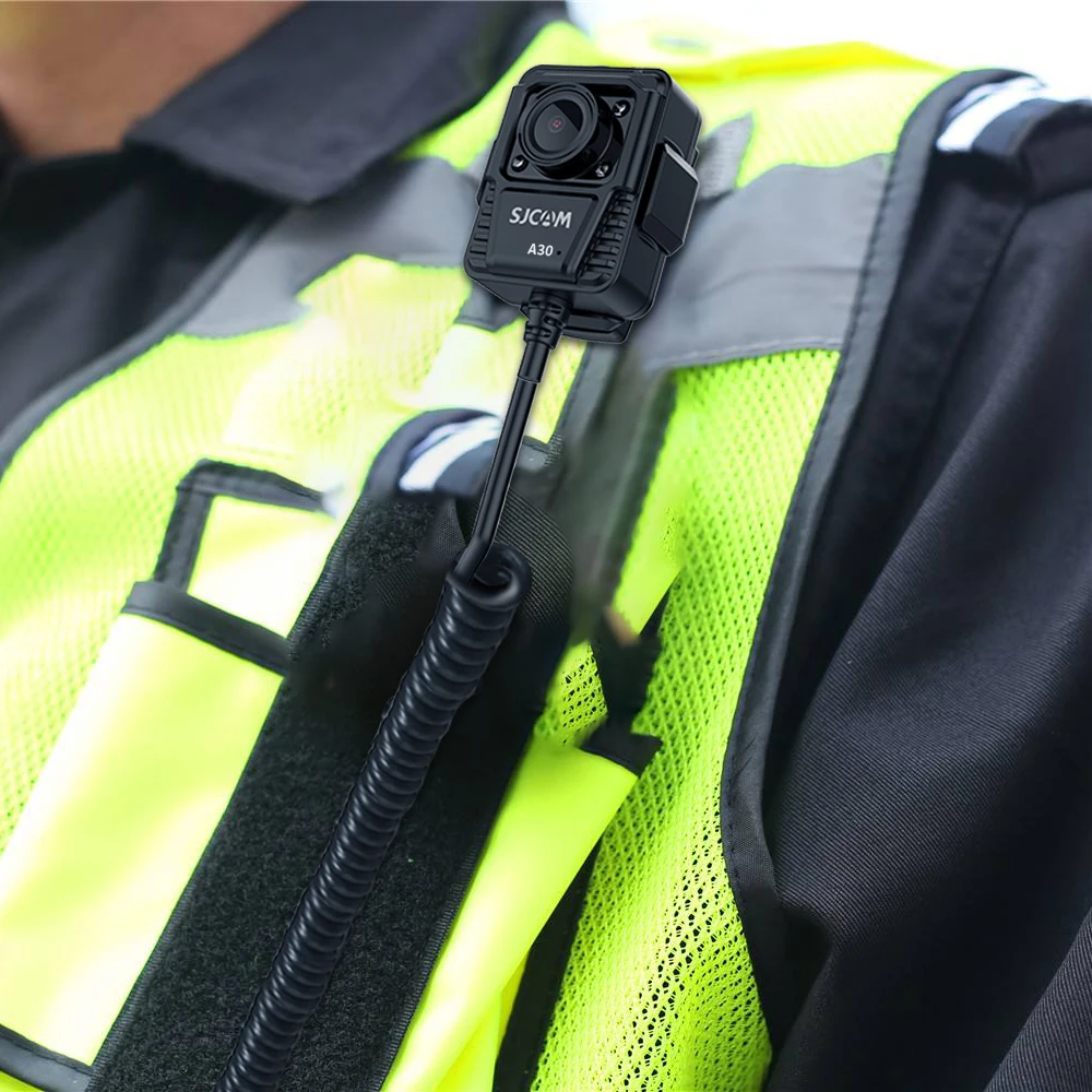 SJCAM Wearable Separate Giant Screen Security Guard  Body Camera A30 Police Recorder 5800mAh Wifi Connection with Mobile