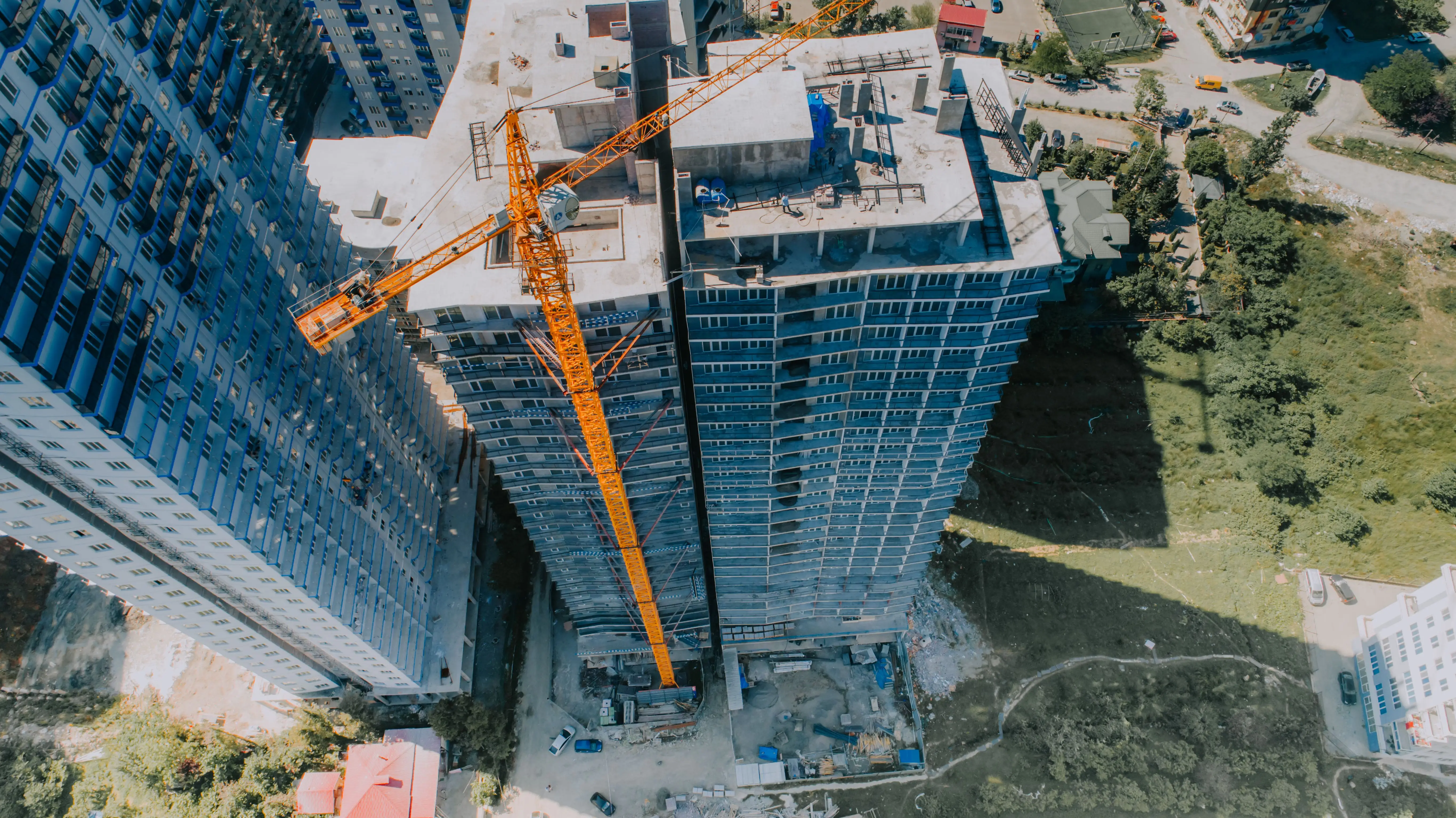 tower crane mast section