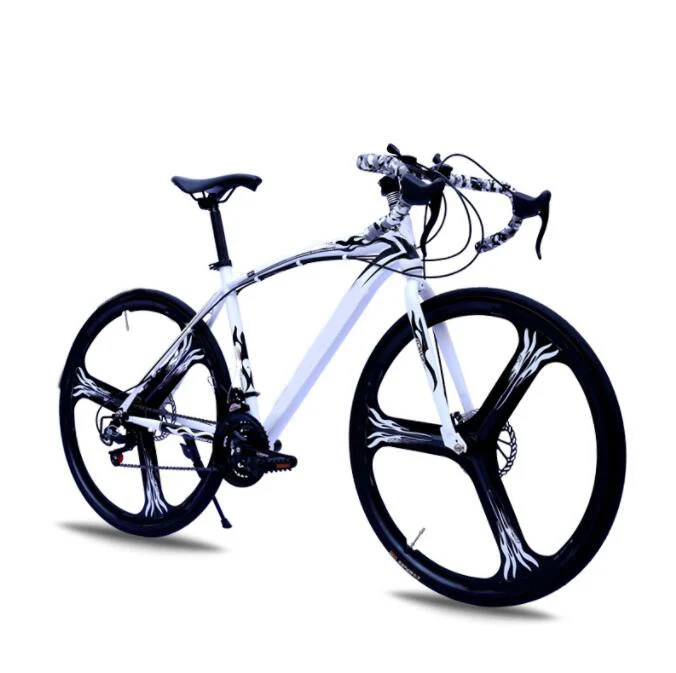 Factory OEM Magnesium alloy three-blades 6-blades integrated wheel Steel Frame/ Off Road Bike Aluminum Alloy racing bicycle