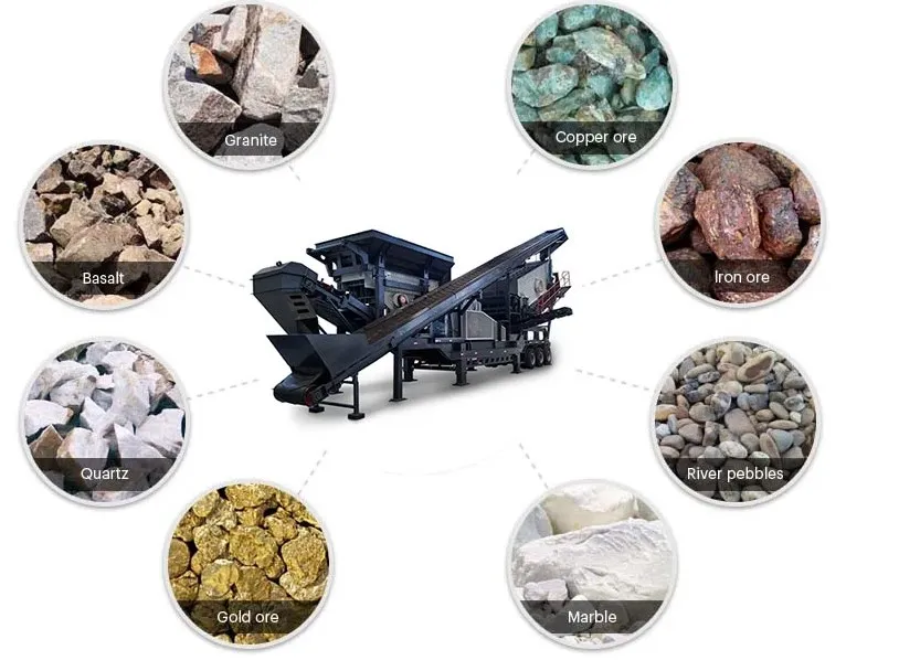 Portable concrete crusher
