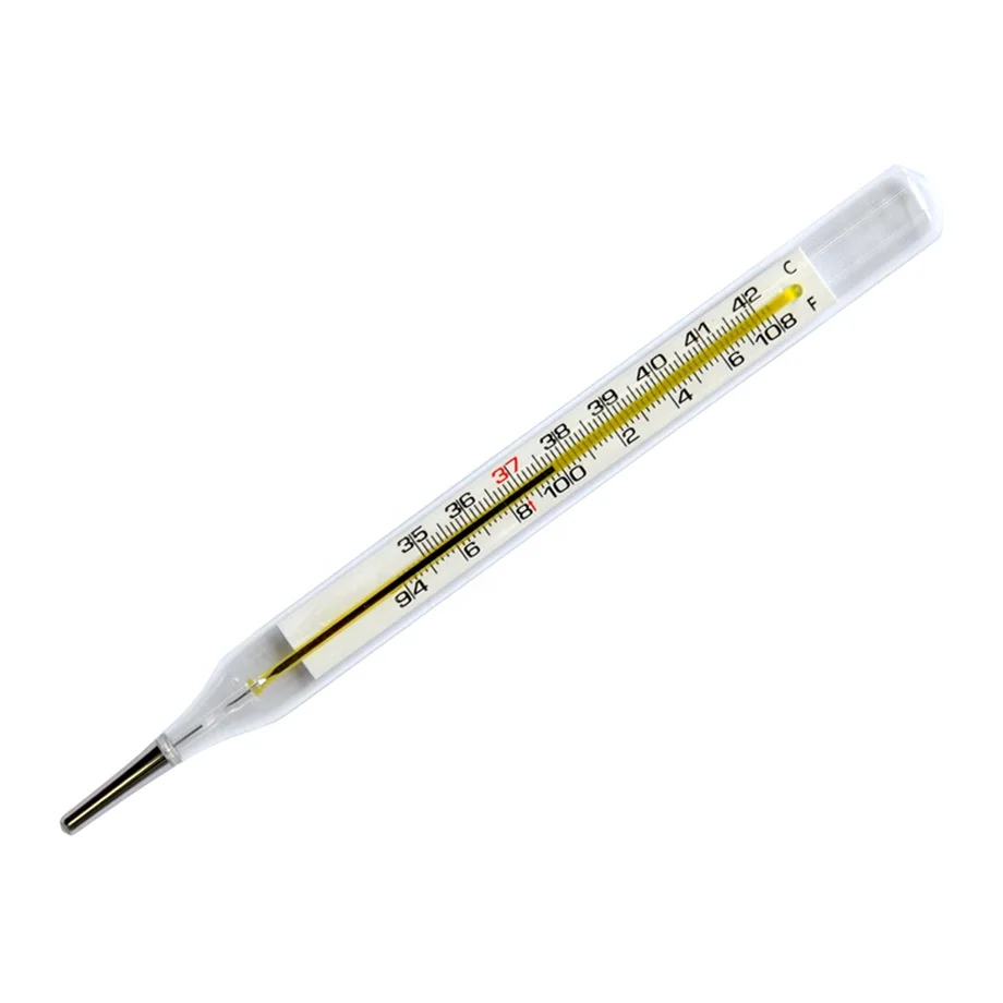 Medium Size Mercury Clinical Thermometer