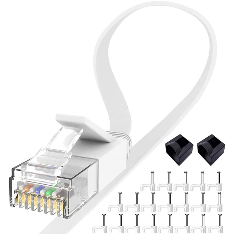 
NEW Patch Cable In stock 5 m 50 FT RJ45 CAT5 CAT 6 data transmission rate of 1000 Mbps High Speed Ethernet Network NEW Patch Cable In stock 5 m 50 FT RJ45 CAT5 CAT 6 data transmission rate of 1000 Mbps High Speed Ethernet Network