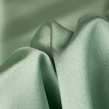 IN STOCK Habotai  Sandwashed 100 %silk plain crepe satin machine washable silk fabric fabrics hot sale