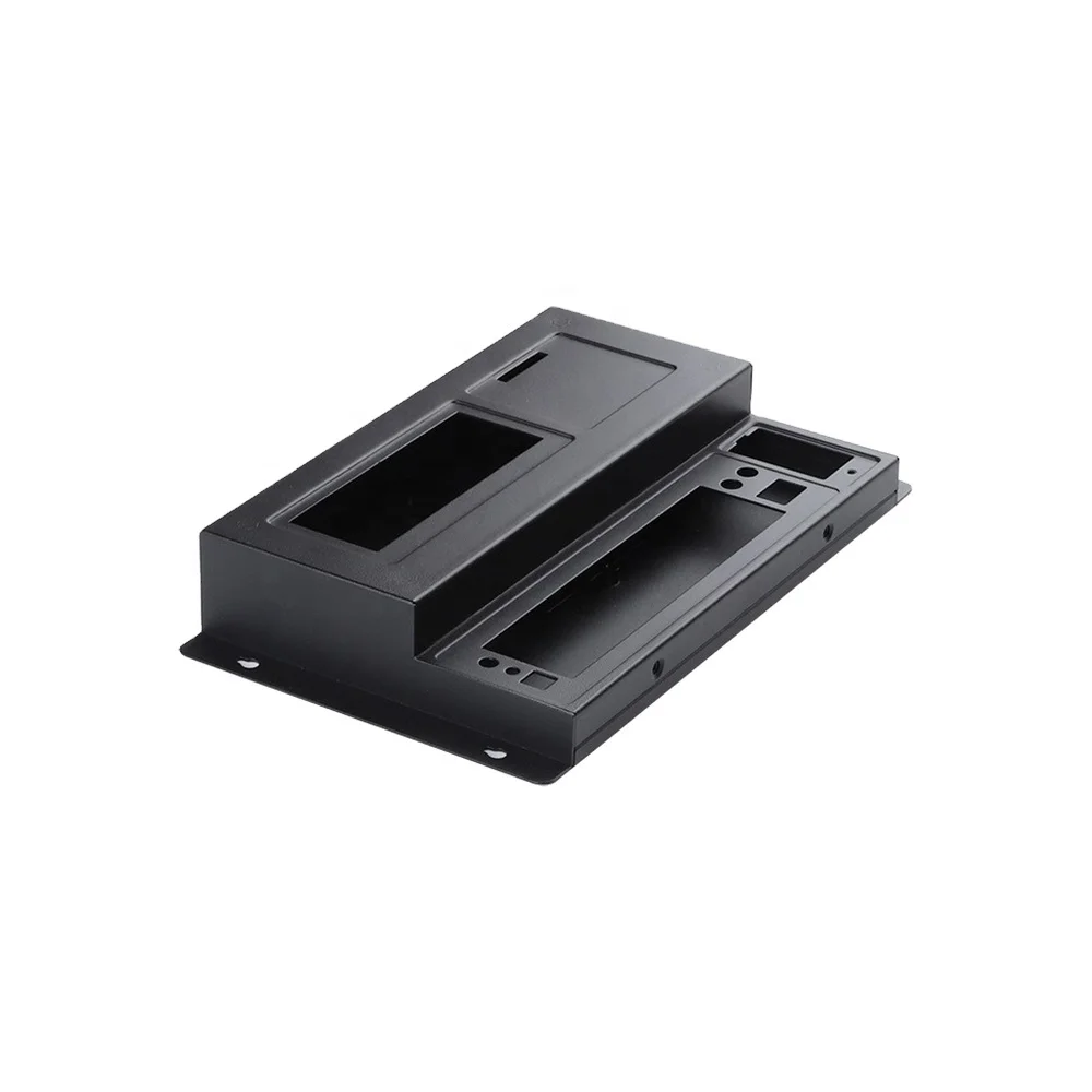 Custom metal rack nas computer enclosure case chassis cabinet housing powdercoat stainless steel aluminum sheet metal enclosure