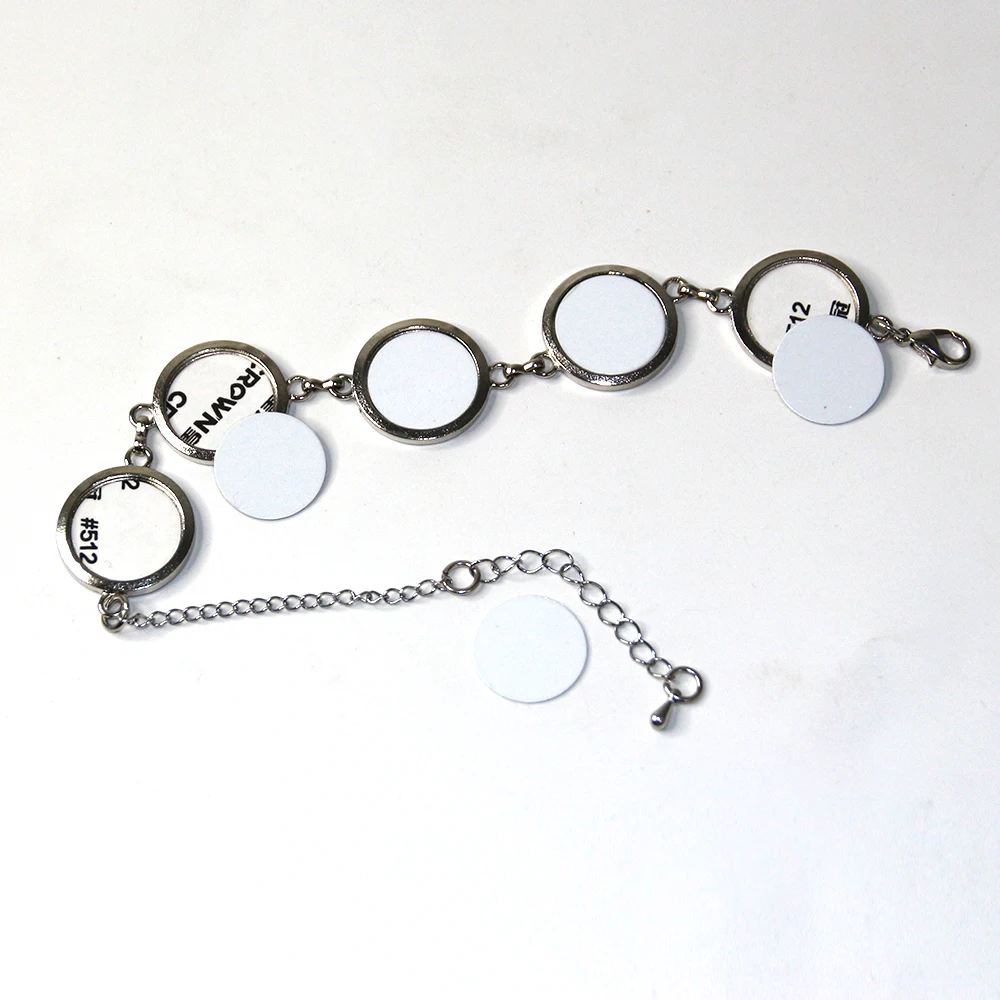 Subbank Bracelet Sublimation Wholesale Sublimation Blank Zinc Alloy Personalized Pop Trending Bracelets