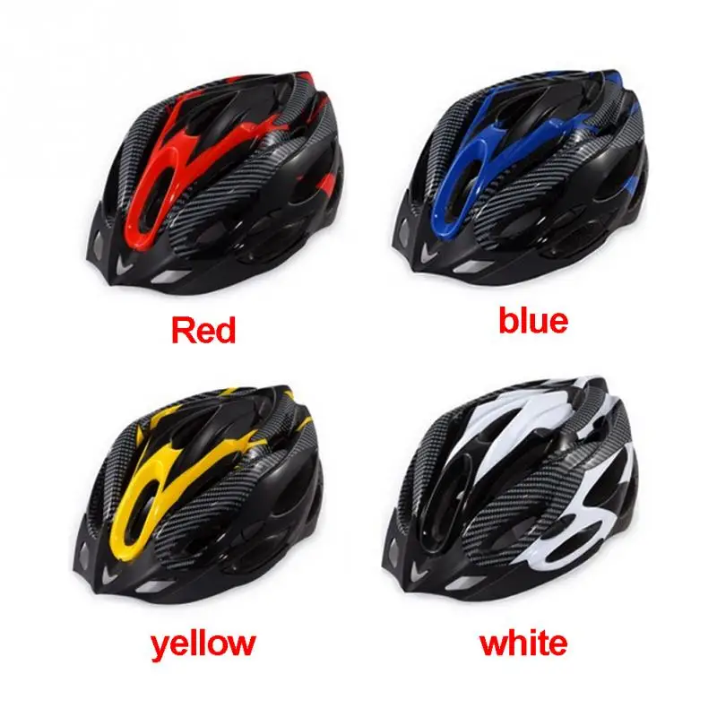 Cycling Helmet Adjustable Bicycle Trail bike cycling helmet helmet Road Mountain ultralight Visor Safely Cap