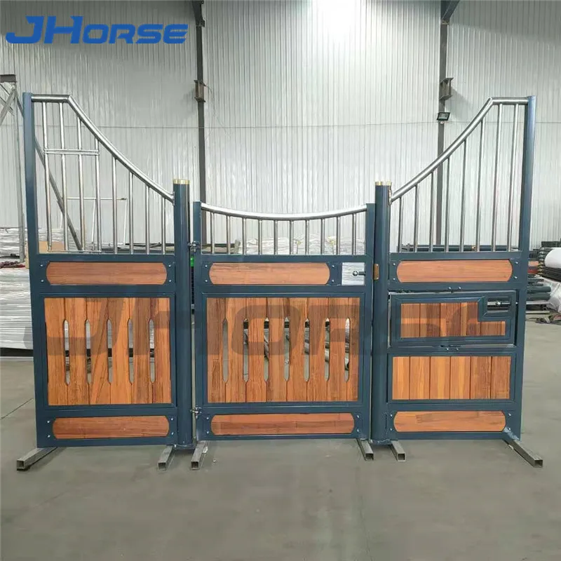 Customized Size Steel Pipe Economical Stainless Steel Bamboo Pine Temporary Horse Stable