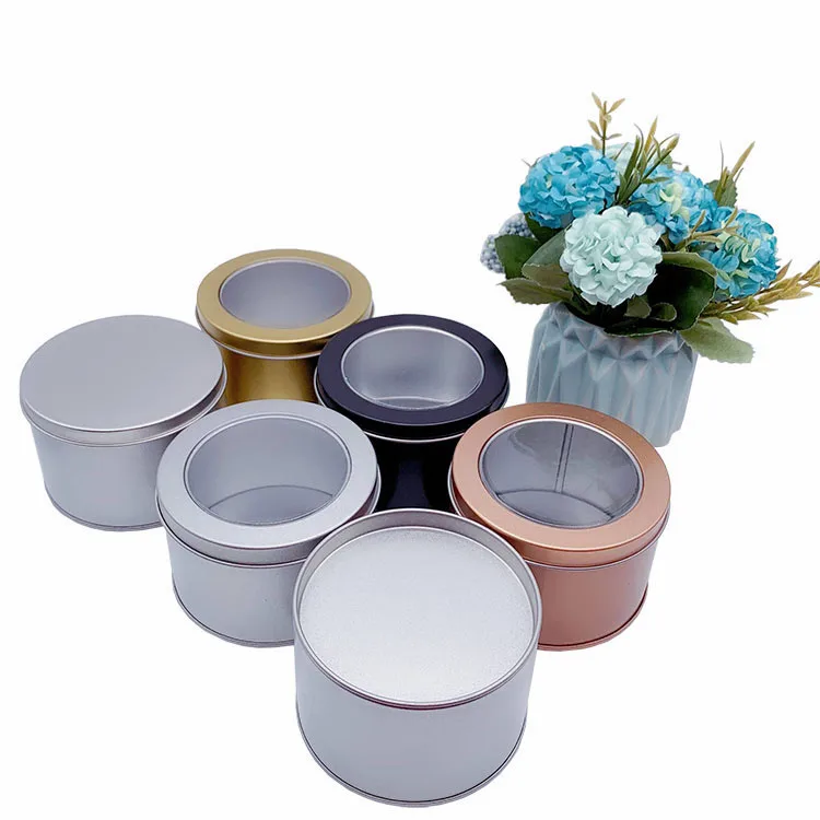 65*40mm jars with lids wholesale frosted black empty cosmetic face cream body butter food cookie spices candle