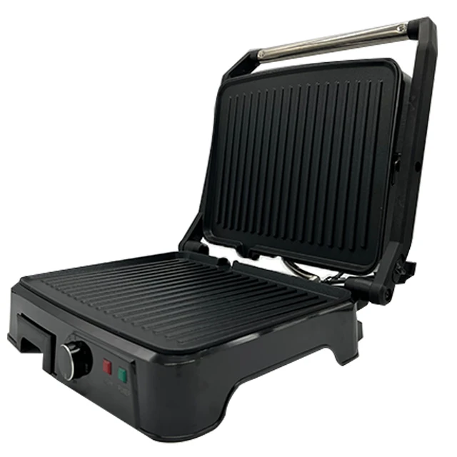 Contact Grill Commercial Panini Hot Platen Whole Pit Sandwich Barbecue Steak Press Machine