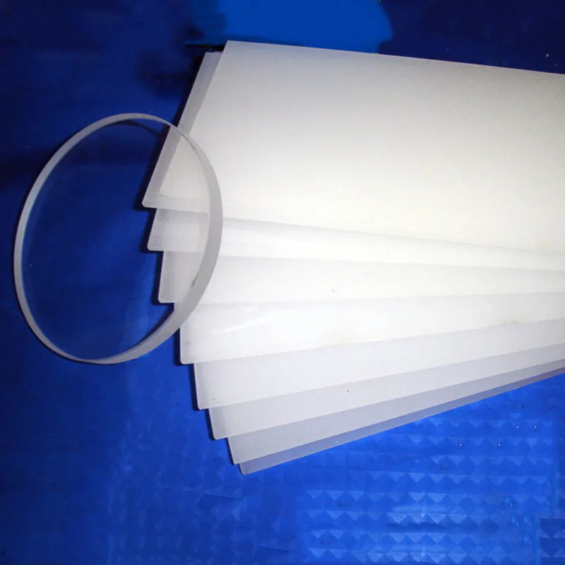 Heat resistance transparent quartz glass sheet Transparent Uv Quartz Glass Plate