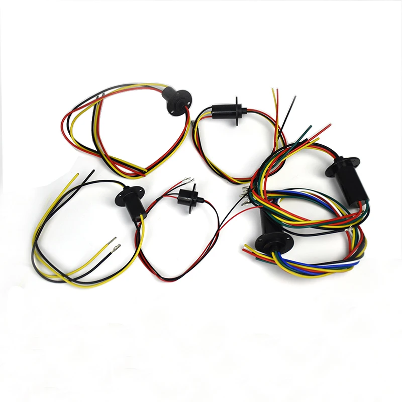 Conductive Magnetic Rotor Ring 2CH 3CH 5A 10A 30A 360 degree Rotation Slipring Electric Dining Table Turntable Rotary Joint