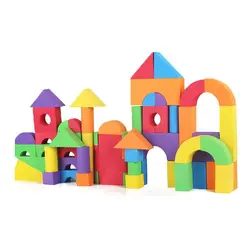 ENGINE OEM Custom Educational Construction Toy Passed Safety Non Toxic DIY EVA Large Foam Building Blocks Kids
