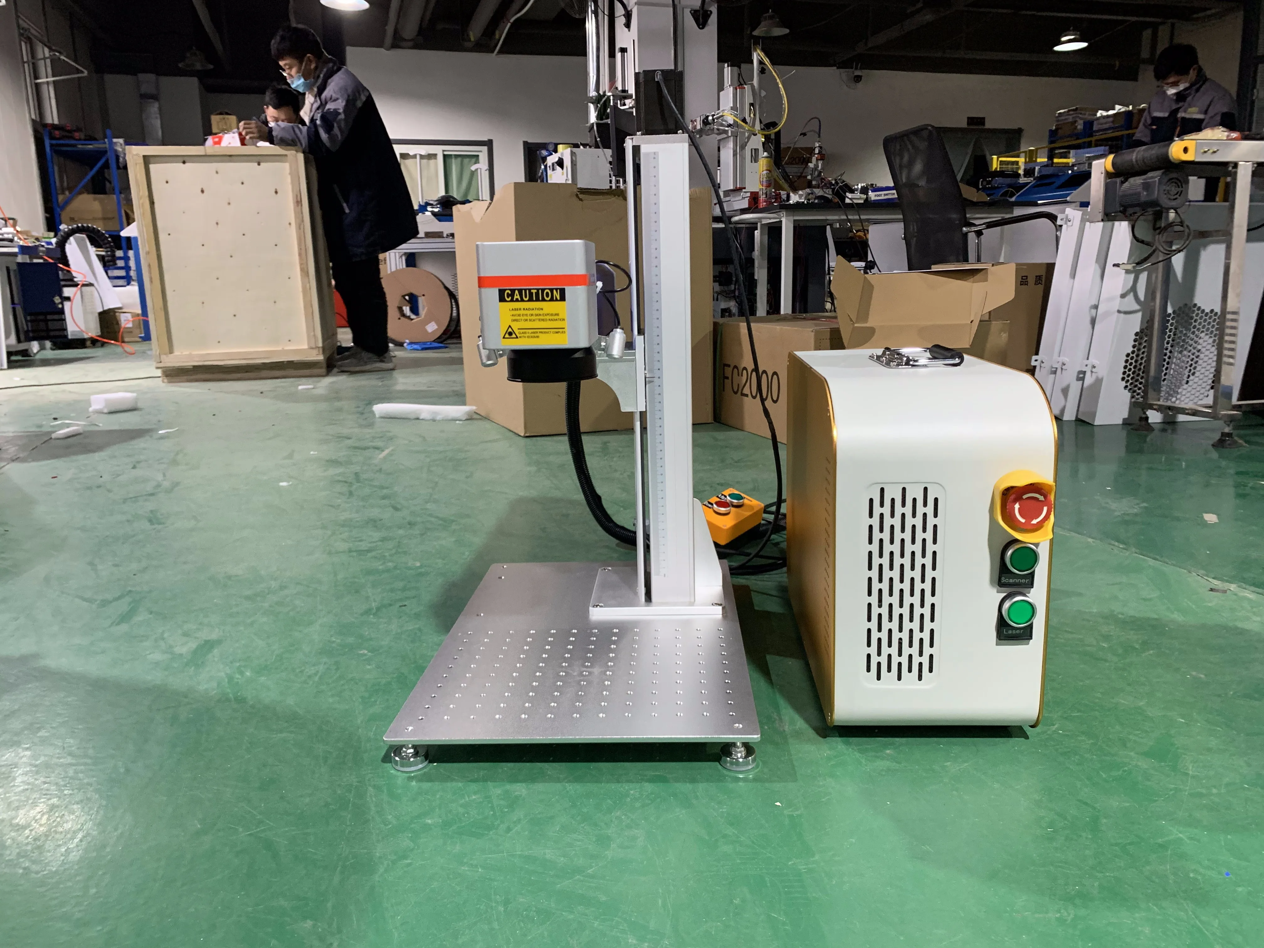 Laser Marking Machine Ezcad2 Jpt /max/raycus 20w 30w 50W 60W 80W 2D Laser Engraving Machine Fiber Laser Cutter Marker