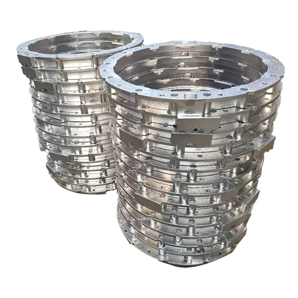 
die casting aluminum large butterfly valve fitting body flange Processing and customization 