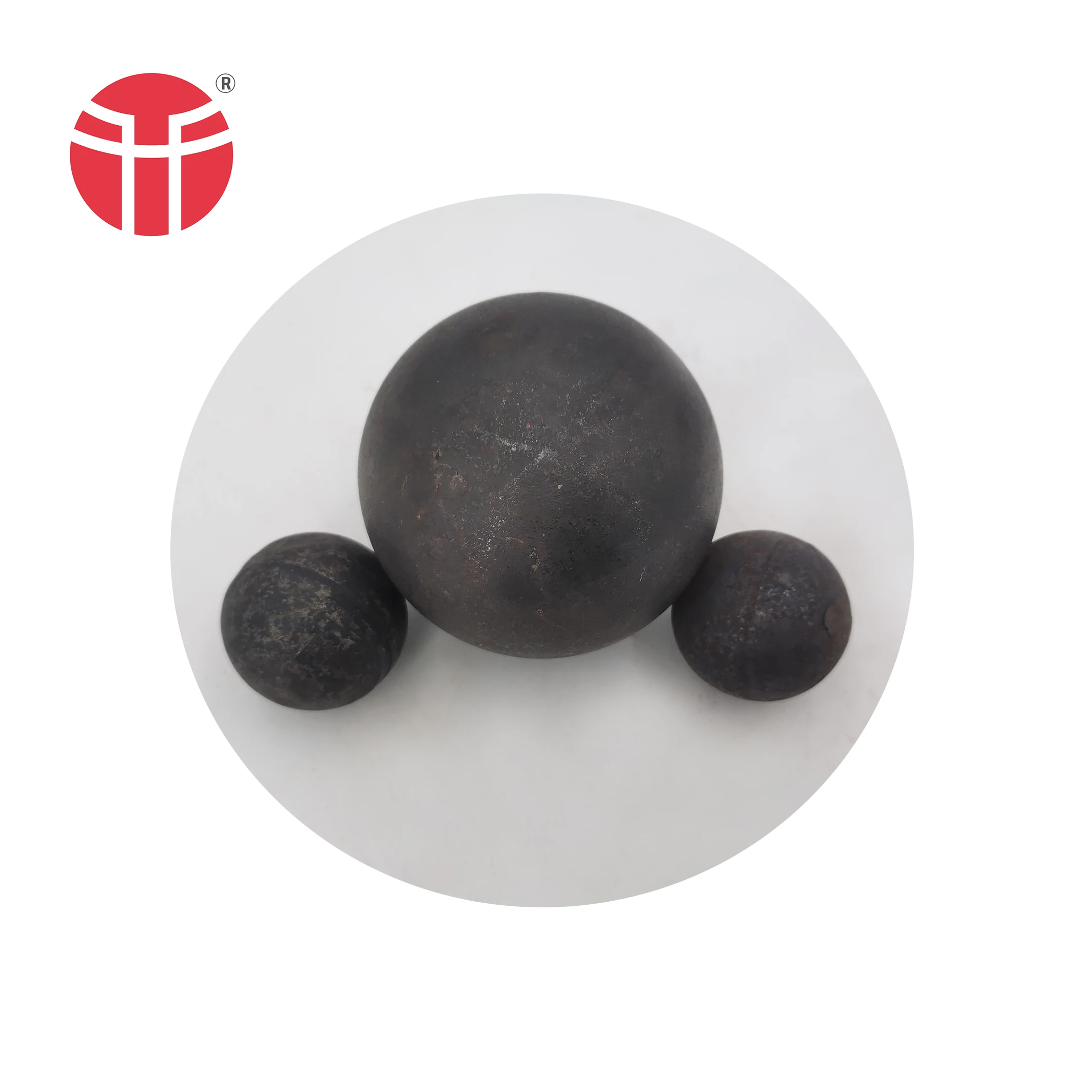 hot rolled rolling roll forged grinding metal carbon media iron steel ball supplier for sale grinding sag ball mill 1 6 5  inch