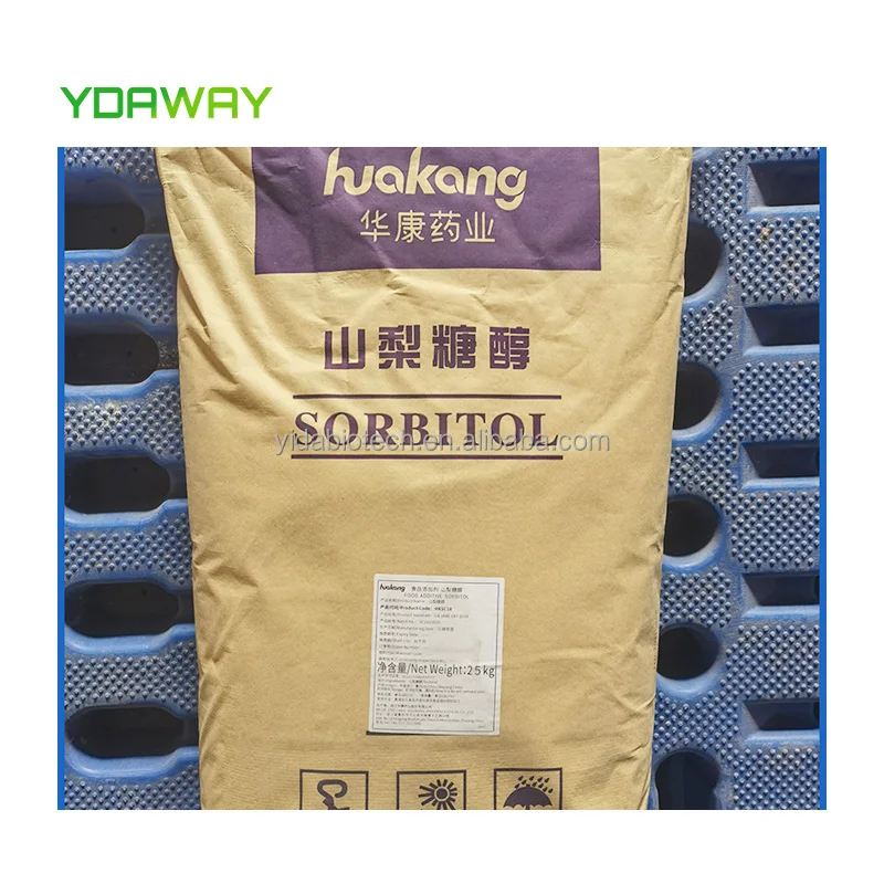 Sorbitol Manufacturing Plant Supply sweetener 99% Sorbitol Powder liquid for Cosmetics