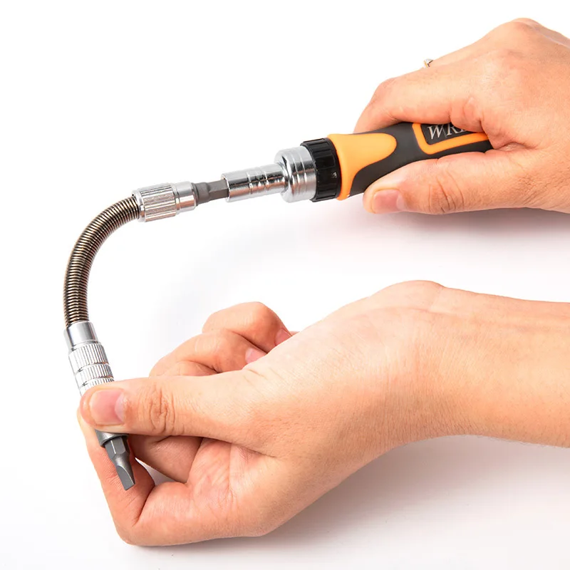 38PCS High hardness Multifunction screwdriver set wrench set tools  ratchet wrench set