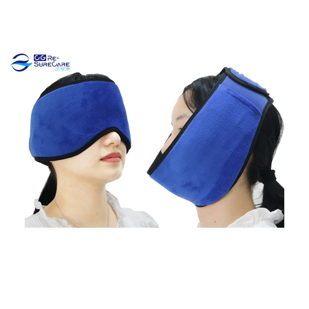 Wearable Migraine Face Head Ache Ice Pack Head Wrap With Gel Cold Pack For Head