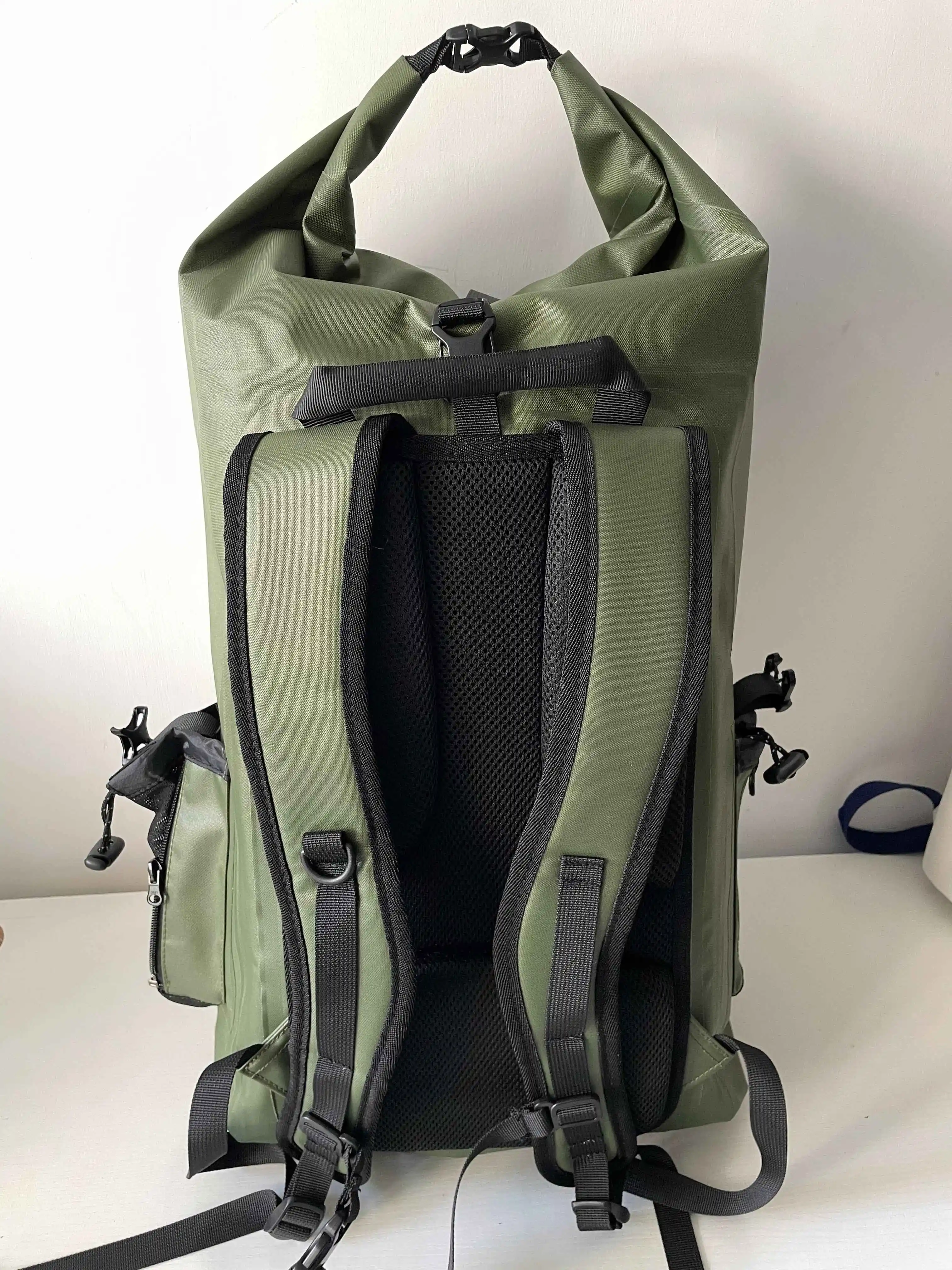Waterproof Dry Backpack Lightweight TPU Rolling Top Backpack