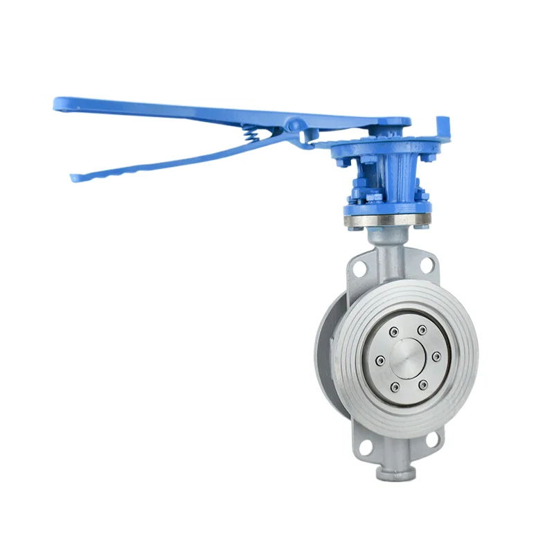 D73H/F Handle Wafer Type Metal Hard Seal Butterfly Valve