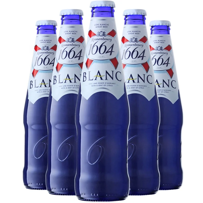 Low Prices pure Premium Quality 330 ml Bold Flavored Kronenbourg 1664 Blanc Beer
