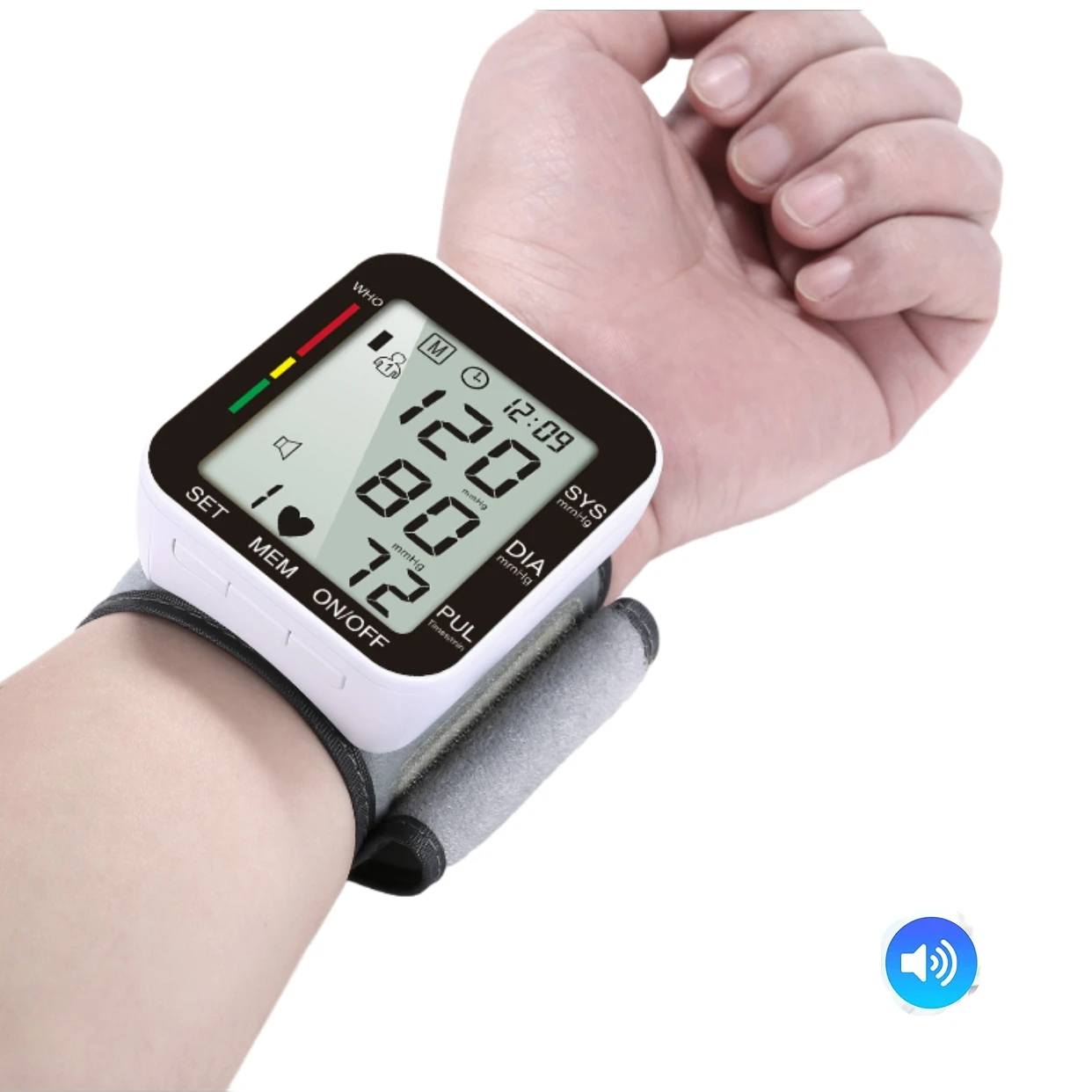 Factory wholesale household automatic digital wrist blood pressure monitor price automatic digital wrist BP machine