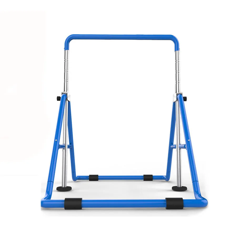 Home Use Folding Adjustable Colorful Children Pull Up Horizontal Bar For Gymnastics Playground