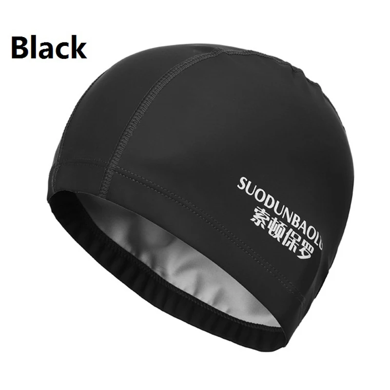 Custom logo Printed Waterproof Silicone Swim Cap Swimming Cap